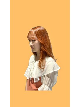 ミント(mint) ☆ワンブリーチ！！オレンジカラー！！☆