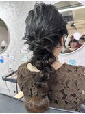 ロングヘアアレンジ