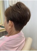 大人ショート 軟毛ベリーショート ボリュームアップ50代60代70代