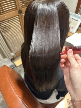 リジェール 鶴舞店 艶髪セミロング