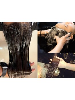 髪質改善＊頭皮ケアはもちろん血行を促進しお顔の印象を大きく変える！頭皮をほぐすことでエイジングケアも