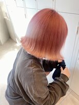 ジーナ 船橋(Zina)&nbsp;髪質改善＊くびレイヤーピンクベージュ＊美髪【Zina船橋】