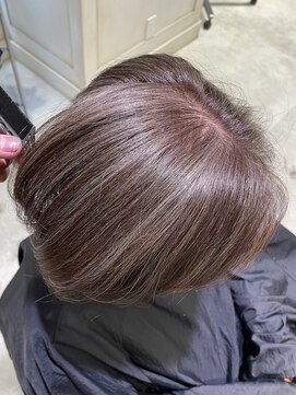 アソビ 表参道(ASOBI) 白髪ぼかし/脱白髪染め/ブリーチなしダブルカラー