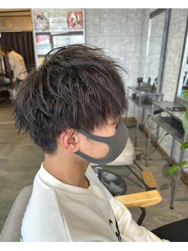 ダブ(DAB) 【ソフトツイストパーマ】メンズパーマ 刈り上げ ツーブロック