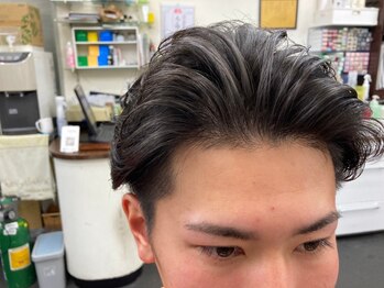 男髪製作所 すぎもとの写真/【理容室ならではのシェービング技術が人気】気になる顔の産毛までキレイに整え清潔感をUP◇
