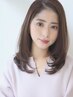 【まっすぐすぎないやわらか仕上げ】大人のストレート＋カット