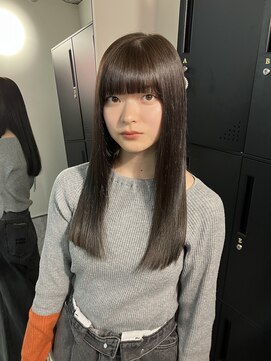 アフィナー 新宿(Afinar) ワイドバングストレート