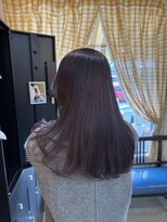 チャプター 問屋町(chapter)&nbsp;ブリーチなしグレージュバイカルテトリートメント髪質改善透明感