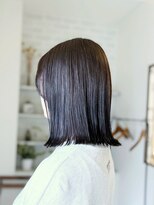 リグ ヘアアンドデザイン(LiG hair&design)&nbsp;切りっぱなしボブ
