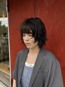 ヘアー バトン(hair vaton) レイヤーボブパーマ