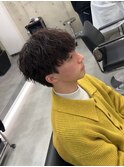 縦落ちパーマ/ツイストスパイラルパーマ/名古屋/メンズサロン