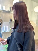 ジーナ 博多(Zina)&nbsp;カシスラベンダー×セミロング