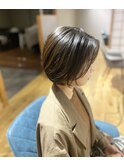 MISAKI×透け感ショート