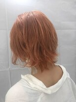 アソビ 表参道(ASOBI) ハイトーンウルフ オレンジヘア 学割U24