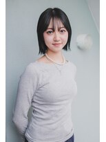 バブルス 溝の口(BUBBLES)&nbsp;黒髪/大人の抜け感ボブ/髪質改善/縮毛矯正/溝の口美容室