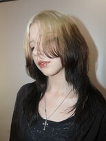 オーオシカシカスペース(OOO YY Space)&nbsp;ステップカットでつくるハッシュカットとルーツカラー