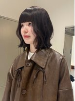 グリップ(GRIP)&nbsp;ラベンダーカラー/顎下ボブ/透明感カラー/hanami