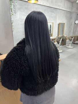 リル 新浜店(LiL) ネイビーブルーカラー葉田3