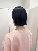シア 新越谷店(SHEER) ネイビーブルー/ケアブリーチ