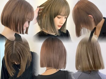 メゾンアクア 表参道(Maison ACQUA)の写真/色落ちまで美しい、洗練された透明感カラーで貴方の魅力を最大限に引き出します。［青山/南青山]