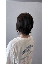 ロエ(Lowe') くびれボブ×ダークブラウン