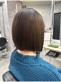 アンブレラカラー前髪クールショートイメチェン