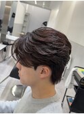 フェザーパーマニュアンスフェザーパーマセンターパート名古屋栄