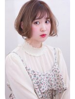 マリアバイアフロート(Maria by AFLOAT) ジェンダーレスなフェアリーボブとろみハイライトギブソンタック