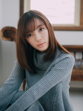 オートクチュールランコントレ(Haute Couture Rencontrer) 自然なストレート☆フリンジバング