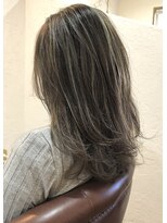 スーリール 九産大前店(Sourire)&nbsp;ハイライト☆ミントアッシュ☆夏カラー