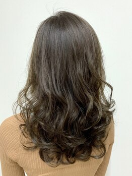 ラフヘアー(LAF hair)の写真/【カット+パーマ¥7900★】ふんわり可愛く毛先弾む♪毎朝のスタイリングが楽しくなる！