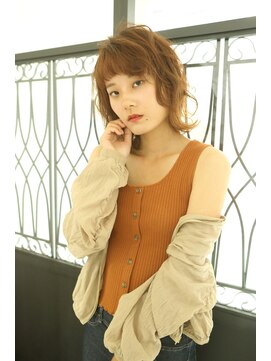 ヘアアンドメイク 心座(hair&make) 毛先パーマ