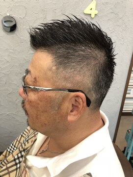 ヒロギンザ 浜松町店(HIRO GINZA) ネオソフモヒヘア<メンズ/浜松町/ヒロ銀座>