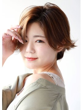キャリ(CALI) 外ハネエアリーボブ≪CALI・田町・三田・美容室・CHIAKI≫