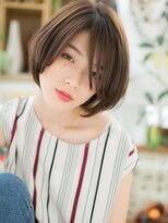 カバーヘア ブリス 北浦和(COVER HAIR bliss)&nbsp;★ショコラベージュワンレンアンニュイミニボブ20代30代40代★7