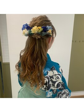 エミィ(emme) 【emme×笹川】和装ヘアアレンジ