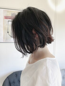 コース(CORS) 【CORS高崎】ぱつっとボブとワンカール　レイヤーボブ　前下がり