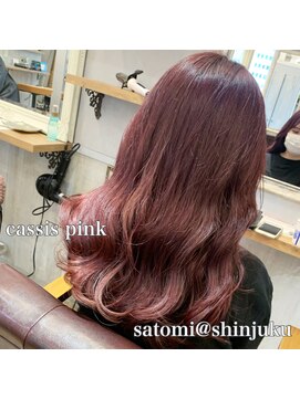 ワット 新宿店 【W-新宿店 担当Satomi】大人可愛いカシスピンクカラー♪