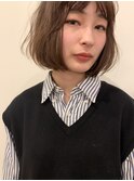 柔らかくファッションにフィットしたBOB