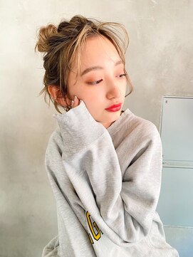 エイミー(Aimee) Aimee 町田　ハニーベージュ×ルーズアレンジ