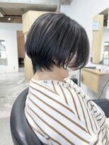 モールヘア 武庫之荘店(MOOL hair)&nbsp;大人ショートヘアイルミナカラー/ボブ/40代/50代