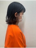 ミディアムヘアー/透明感カラー／イルミナカラー／艶カラー