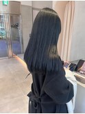 【minami】艶髪透明感ネイビーブルー/似合わせロブヘア<横浜>