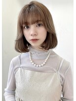 美容室 パルス 静岡鷹匠店(PALS) 顎下ボブ ふんわり ガーリー