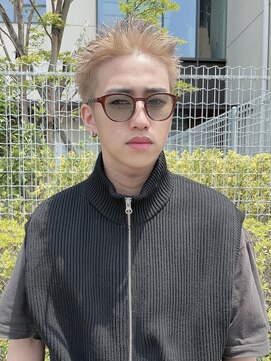 ヘアークルーズピース (hair cruise Piece) ☆~スパイキーショート×ハイトーン~☆