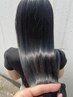 カット＋透明感カラー＋髪質改善酸熱Tr　￥16,500