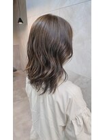ドゥマン(Demain) 美髪ショコラアッシュこなれヘアペールベージュ