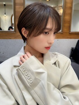 ミンクス 銀座店(MINX) 横顔が美しい美人ショート