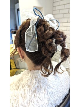 ストロベリーR. 結婚式ヘアアレンジ♪