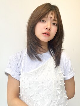 アンサム 経堂店(UNSOME) 【経堂】ザクザクレイヤー/レイヤー/ベージュ